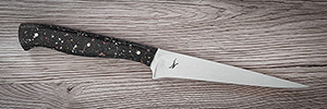 JN Coltello da Cucina-Chef fatto a mano CCW17b